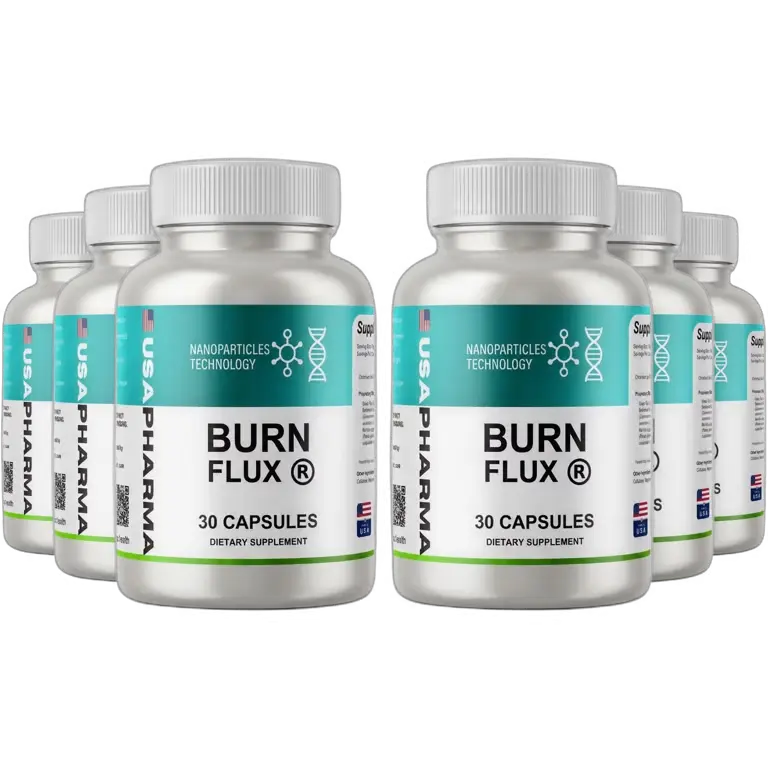 Burnflux       6 Bottle Bundle – Best Value Energy & Metabolism Support